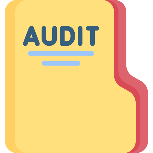seo audit flat icon image